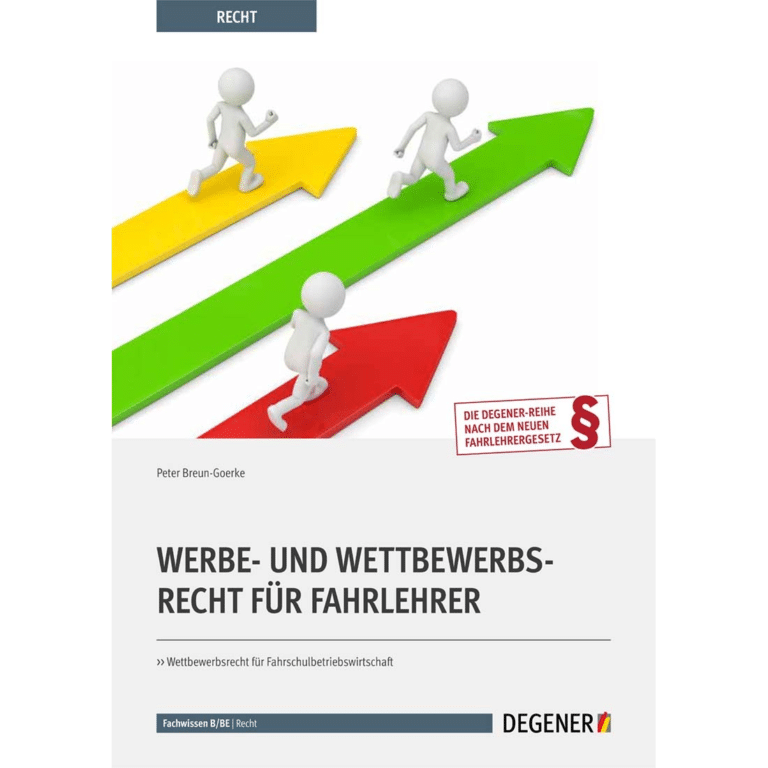 Fahrlehrerausbildung Produkte » DEGENER Verlag Onlineshop